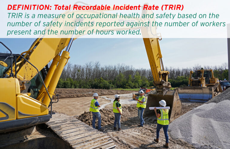 Riley Construction employees sporting proper safety gear on the job site