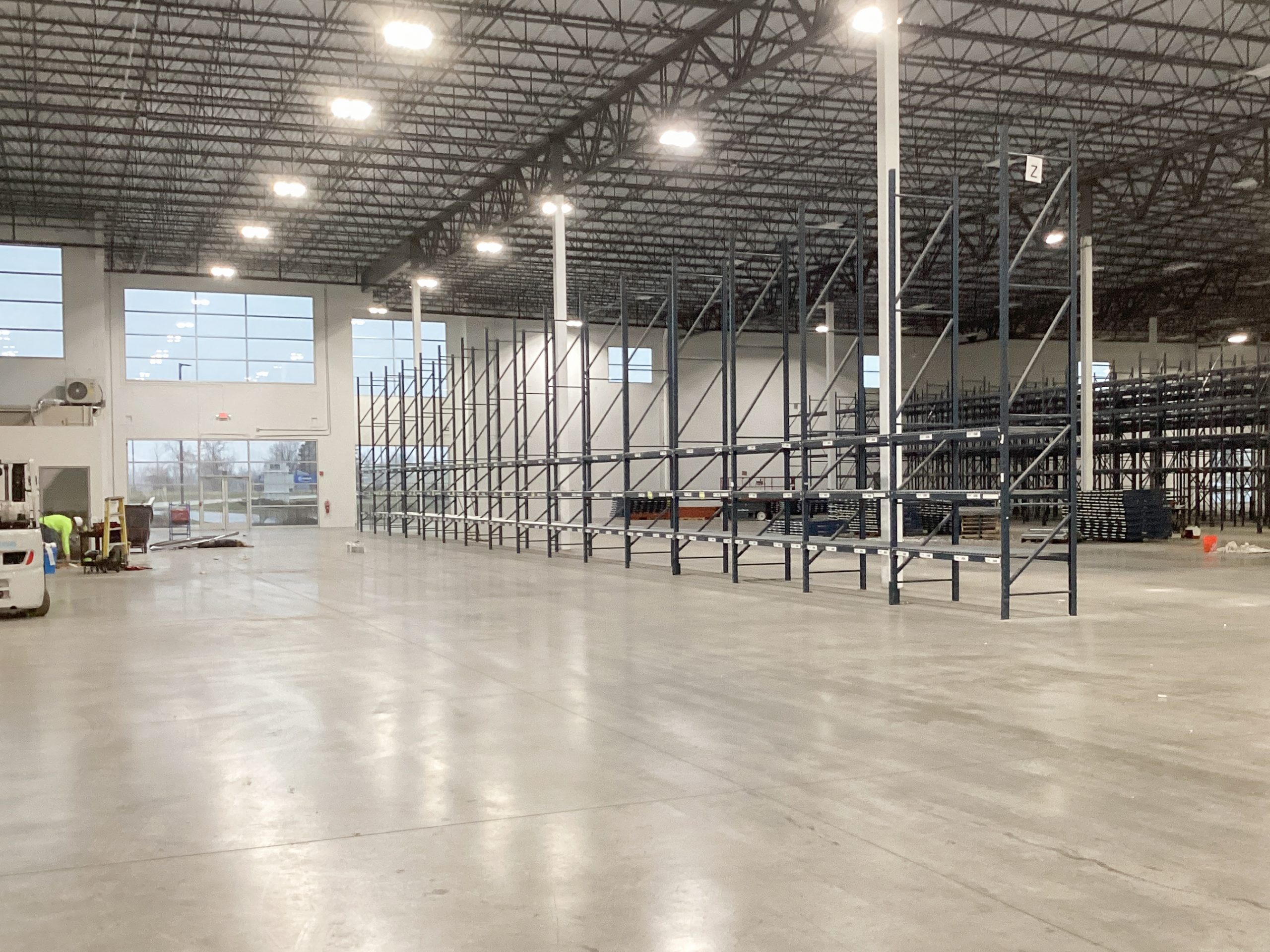 Food-grade bakery storage area for Pretzilla tenant improvement