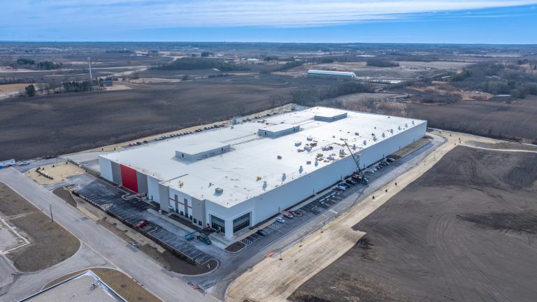 Saputo Exterior Drone Shot